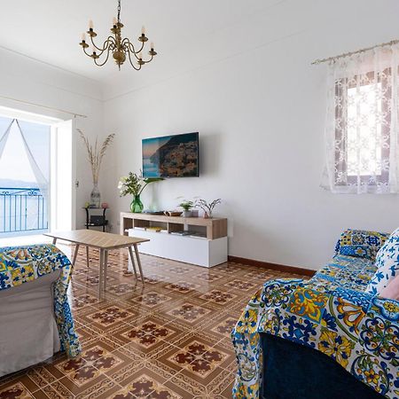 Mimi Junior Home, Central Sea View Apartment Praiano Bagian luar foto