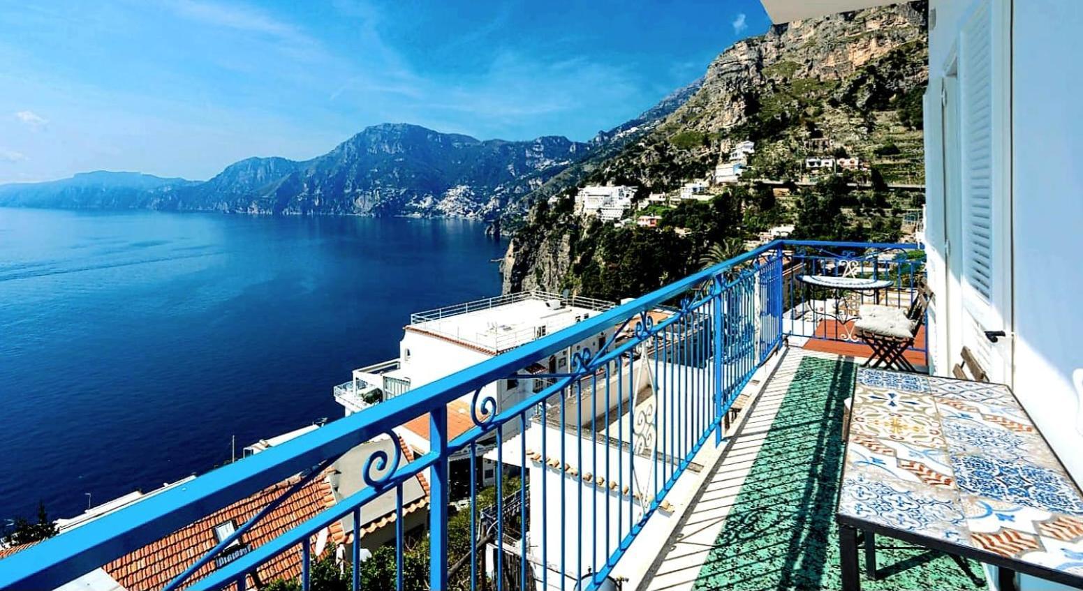 Mimi Junior Home, Central Sea View Apartment Praiano Bagian luar foto